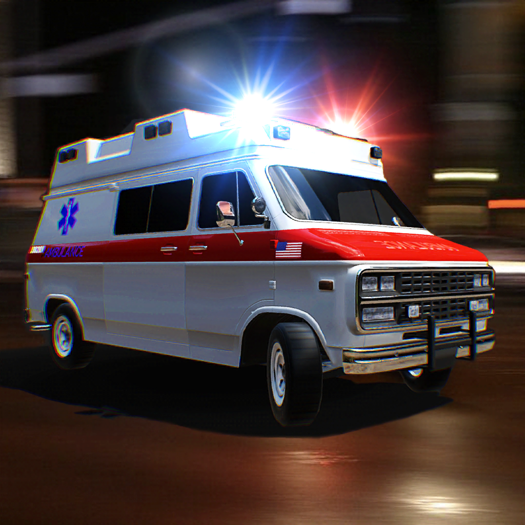 Ambulance city car simulator