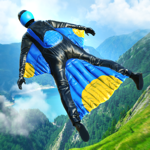 مولد كهرباء Base Jump Wing Suit Flying