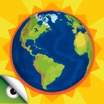 Atlas 3D para Crianças - Jogos Aprender Geografia