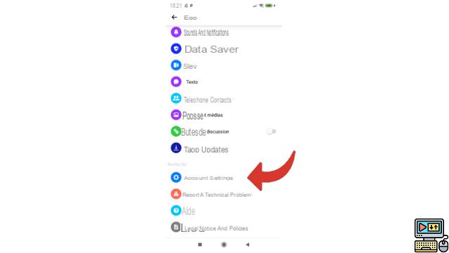 Como mudar seu número de telefone no Messenger?