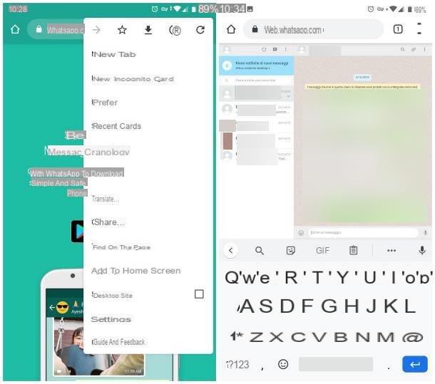 How to enter my WhatsApp from another phone