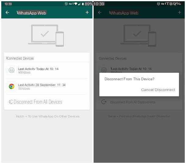 How to enter my WhatsApp from another phone