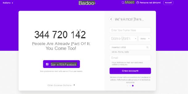 Cómo acceder a Badoo