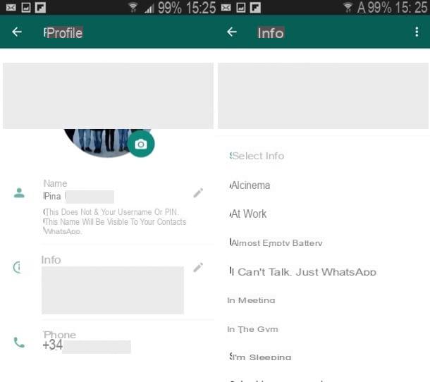 How to change WhatsApp profile