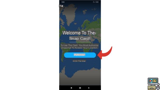 How to activate or deactivate geolocation on Snapchat?