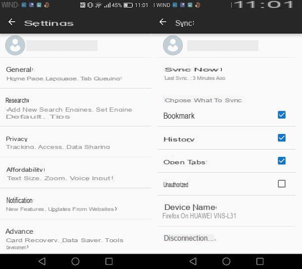 Comment trouver des favoris sur Android