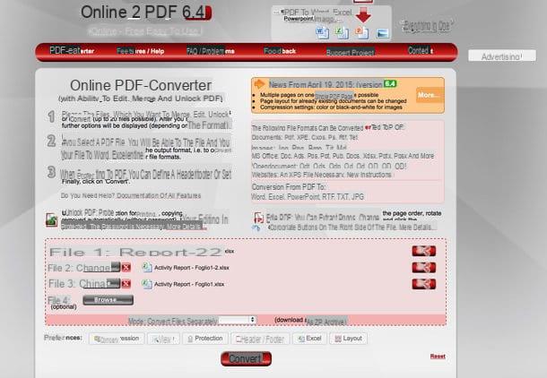 Comment convertir Excel en PDF