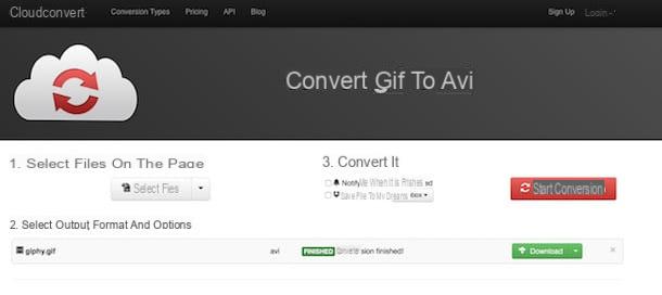 How to convert GIF to video