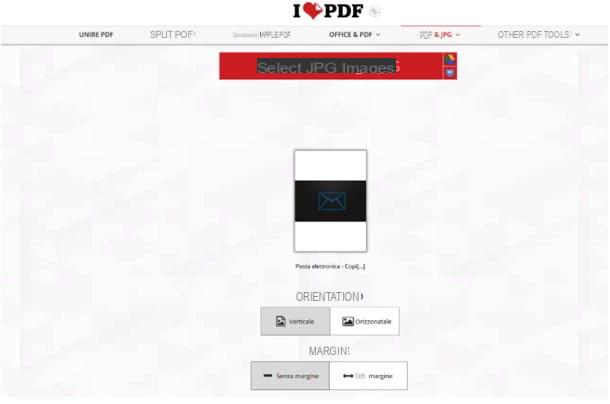 Como converter imagens para PDF