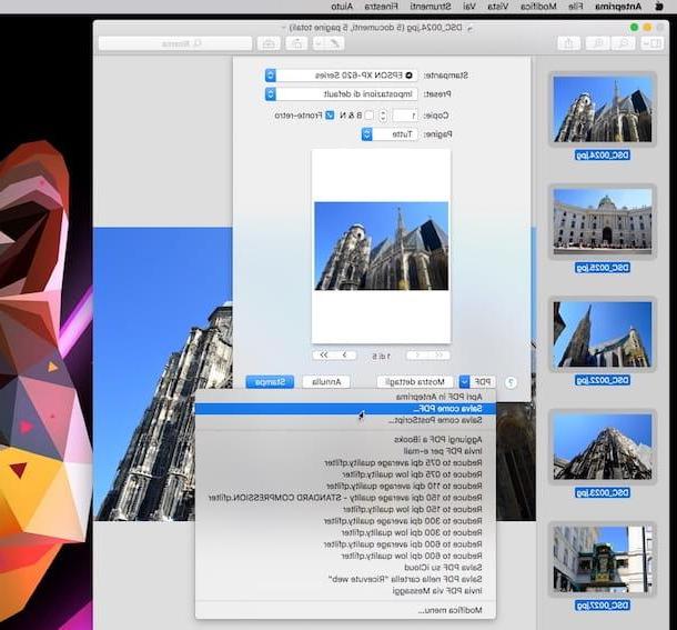 How to convert images to PDF
