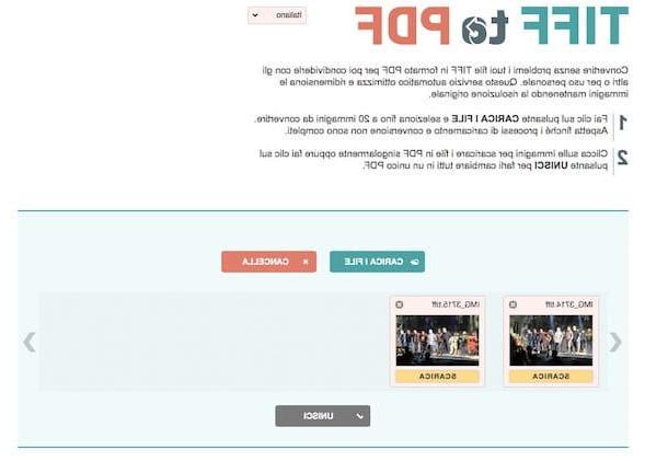 Comment convertir TIFF en PDF