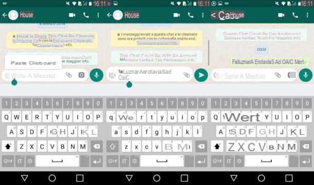 Como escrever para trás no WhatsApp