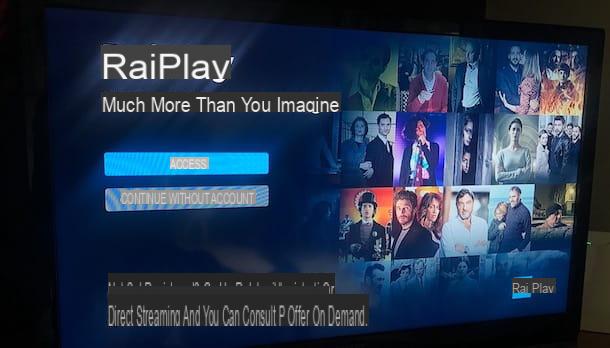 How to access RaiPlay
