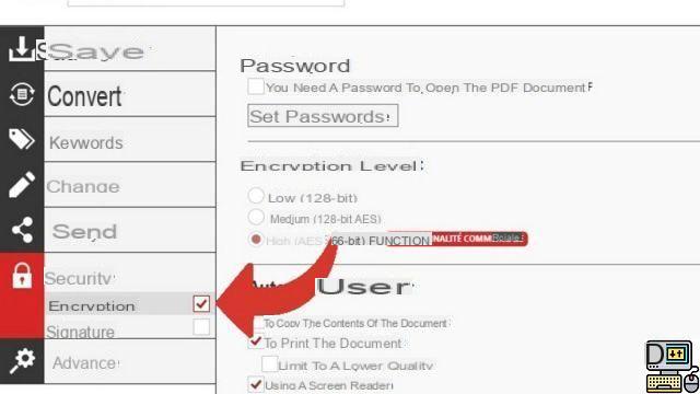 How to password protect PDF file?