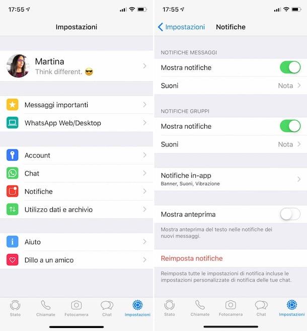 Cómo eliminar la vista previa del mensaje de WhatsApp