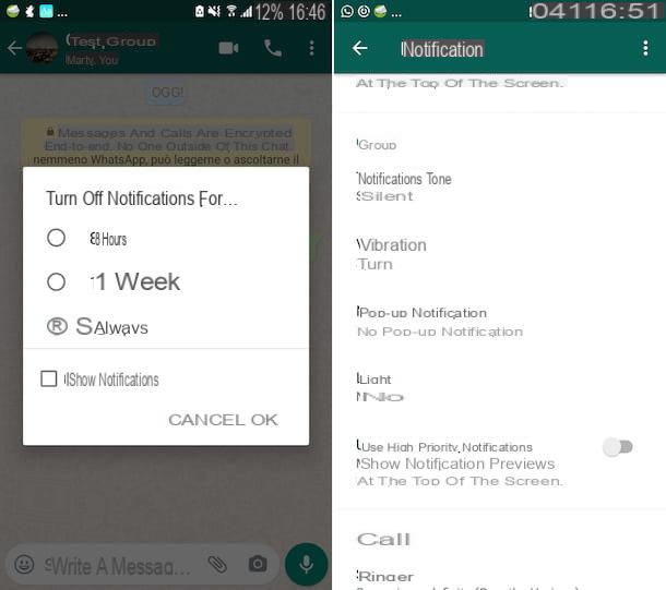 How to leave a WhatsApp group without the notification appearing