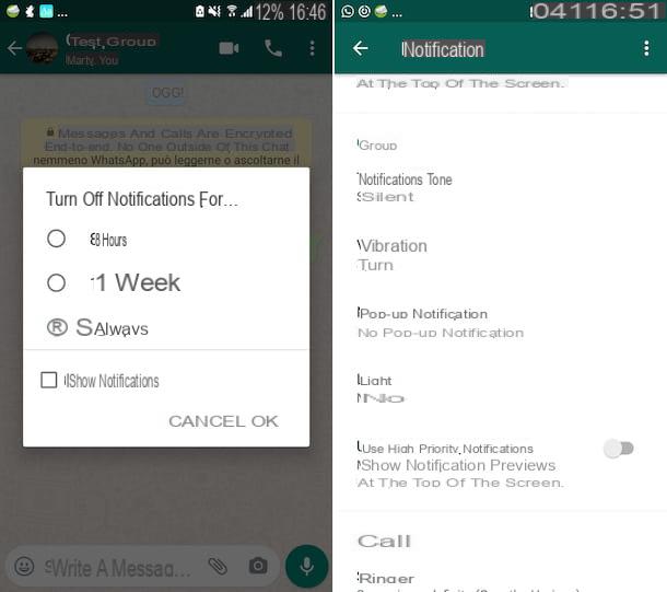 Comment quitter un groupe WhatsApp sans que la notification n'apparaisse