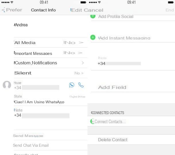 How to hide WhatsApp contacts