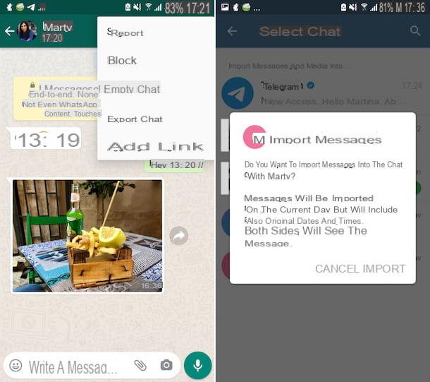 Comment transférer les discussions WhatsApp vers Telegram