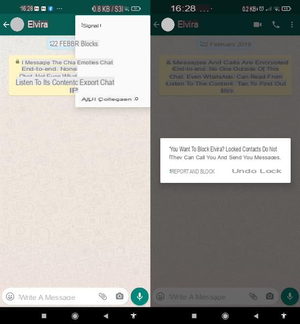 How to block on WhatsApp without noticing