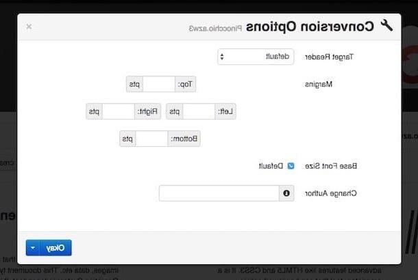 Comment convertir AZW en PDF