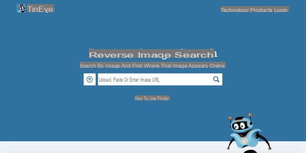 How to search by images