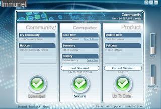 App Immunet Free Cloud Antivirus with online protection and scanning for malware and viruses