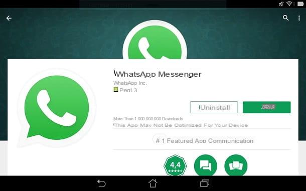 Cómo descargar WhatsApp en tableta