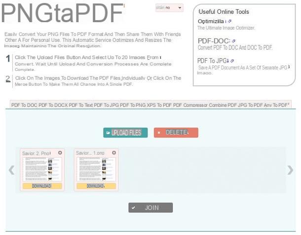 Como converter PNG para PDF