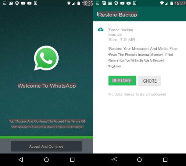 Comment réinstaller WhatsApp