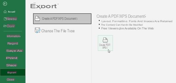 Convertir Excel a PDF: convertir tabla o gráfico