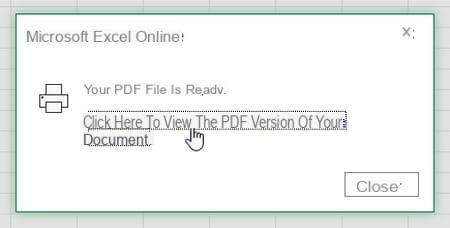Convertir Excel a PDF: convertir tabla o gráfico