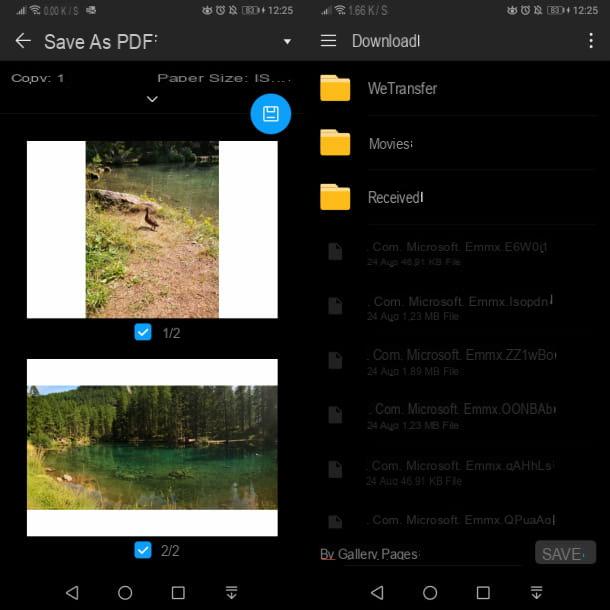 Comment transformer des photos en PDF