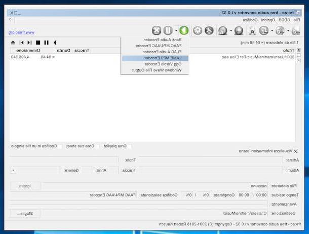 Comment convertir AAC en MP3