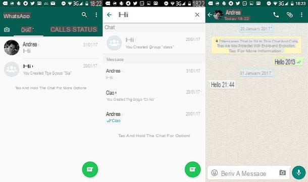 How to search on WhatsApp