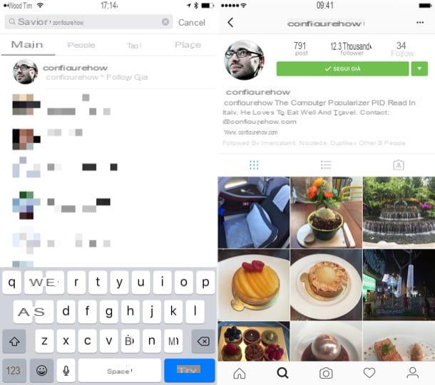 How to search for people on Instagram