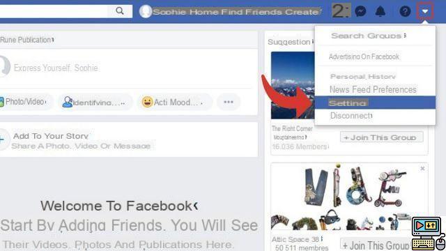 How to change your name on Facebook?