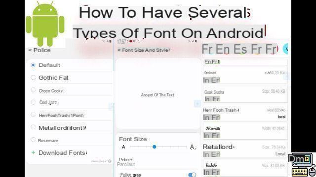 Android: how to change the font on your smartphone