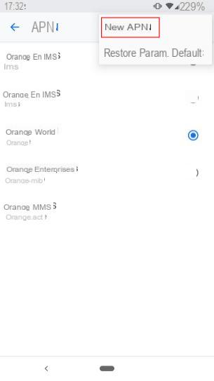 How to configure the APN of your Android smartphone (Bouygues, Orange, Free, SFR ...)