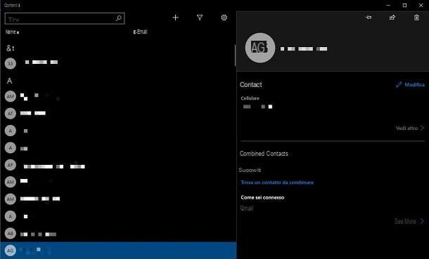 How to find contacts on Gmail