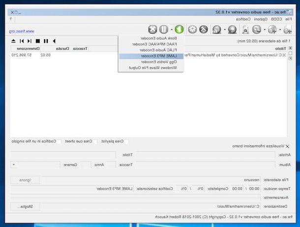 Como converter AIFF para MP3