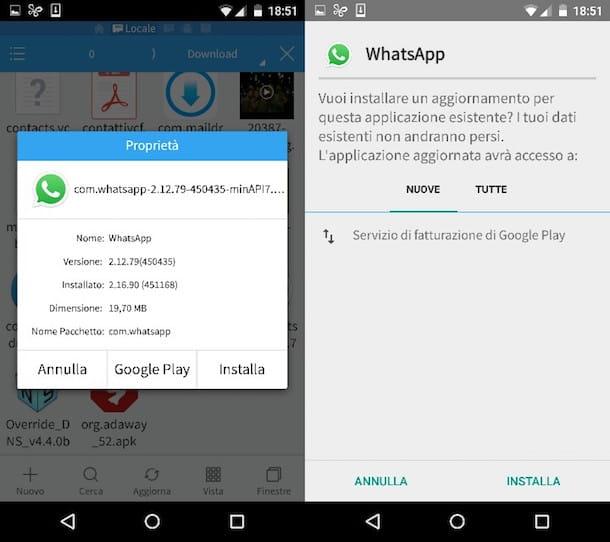 Cómo actualizar WhatsApp Android