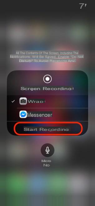 Cómo hacer una grabación de video de su pantalla en iPhone - Tutorial para principiantes