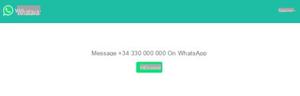 How to send messages on WhatsApp to numbers not in the address book