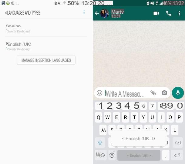 How to change the WhatsApp keyboard