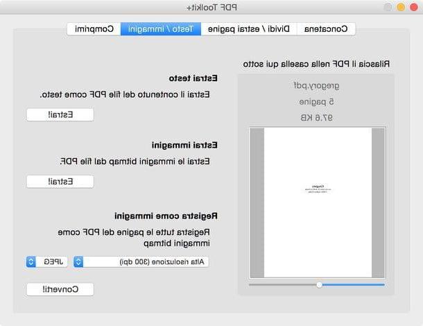 How to turn PDF to JPG on Mac