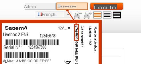 Livebox 2: Orange cambia la contraseña de 