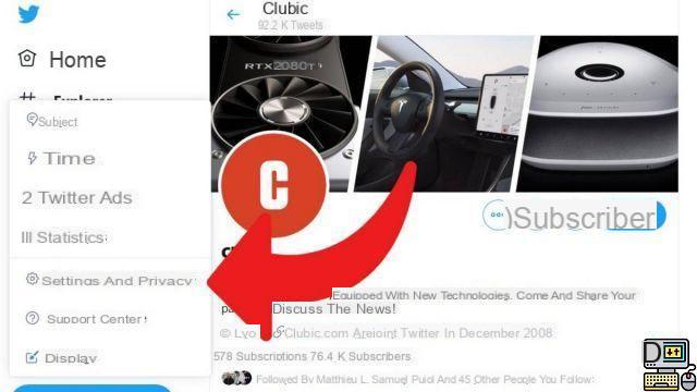 How to change the email address of my Twitter account?
