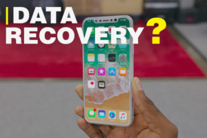 Recuperación de datos de iPhone X y iPhone 8: ¿es posible?