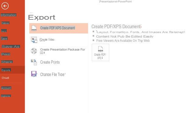 Comment convertir PowerPoint en PDF